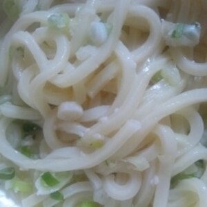 塩麹で食べる　釜揚げうどん　